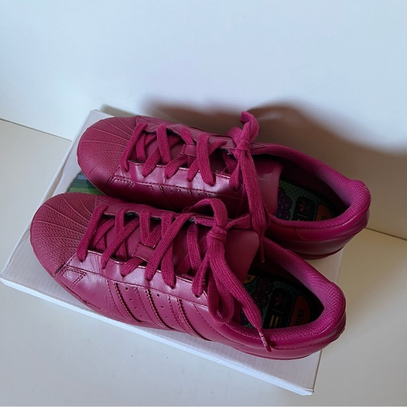 adidas | Shoes | Adidas X Pharrell Superstar Supercolor Shell Toe Pink |  Poshmark